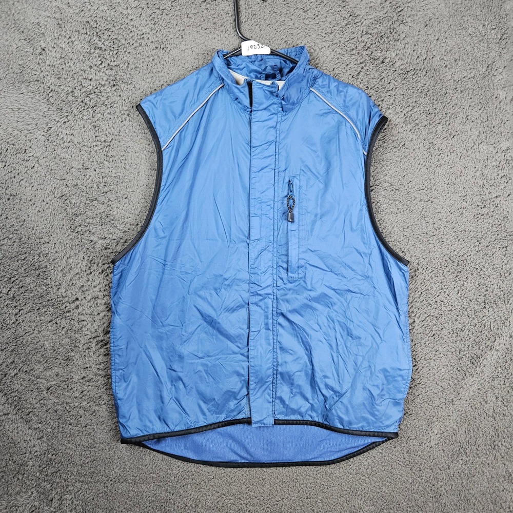 Eddie Bauer Sport Mens Blue Lightweight Sleeveless Vest‎ Size S